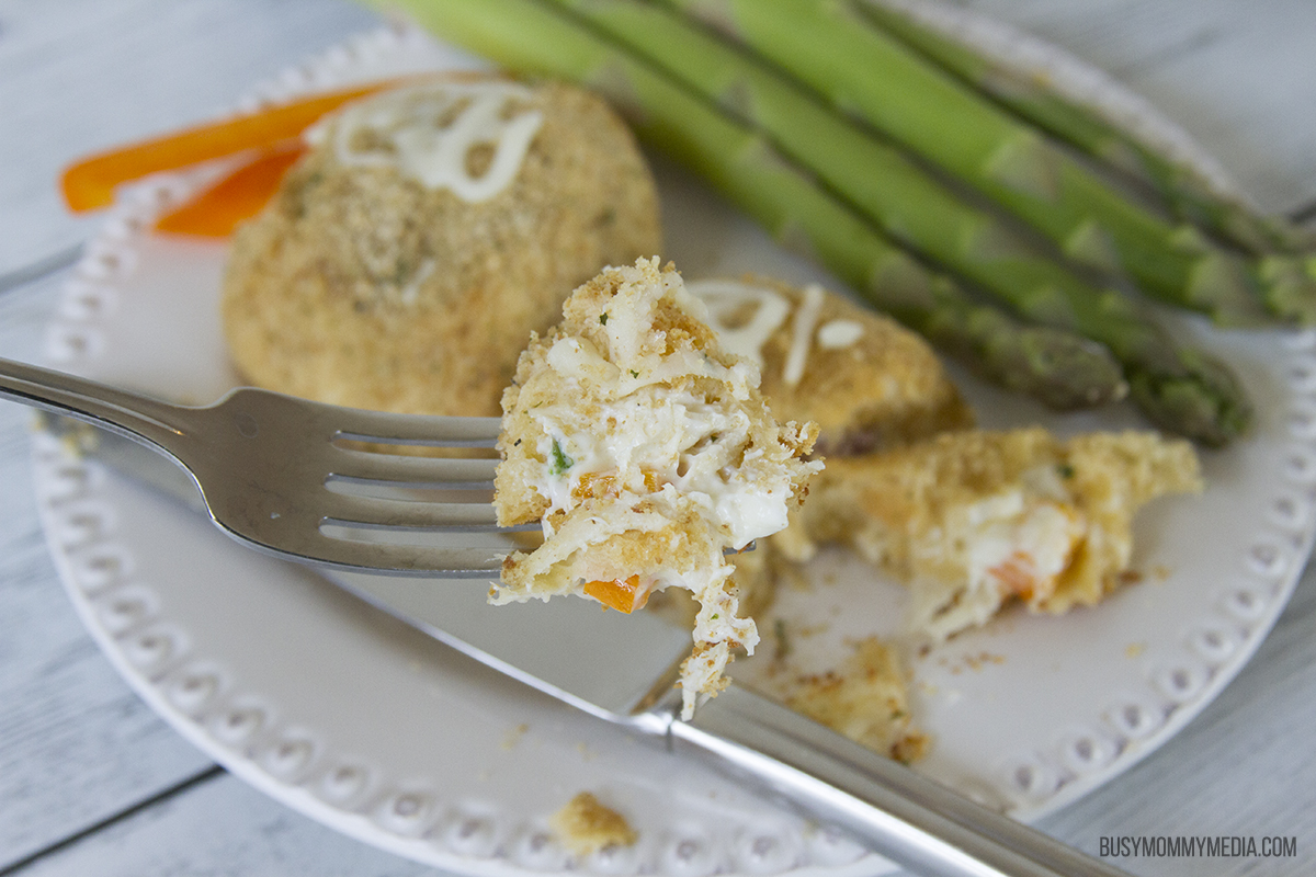 Chicken and Asparagus Crescent Pockets