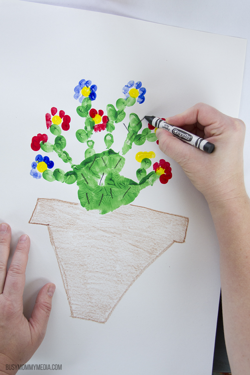 Cactus Handprint Craft