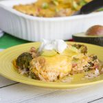 Mexican Chicken and Rice Bake