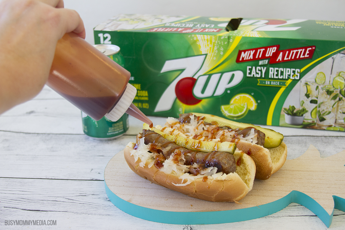 Spicy 7UP BBQ sauce