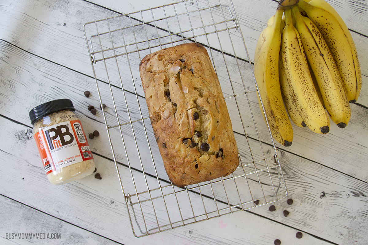 Chocolate Peanut Butter Banana Bread