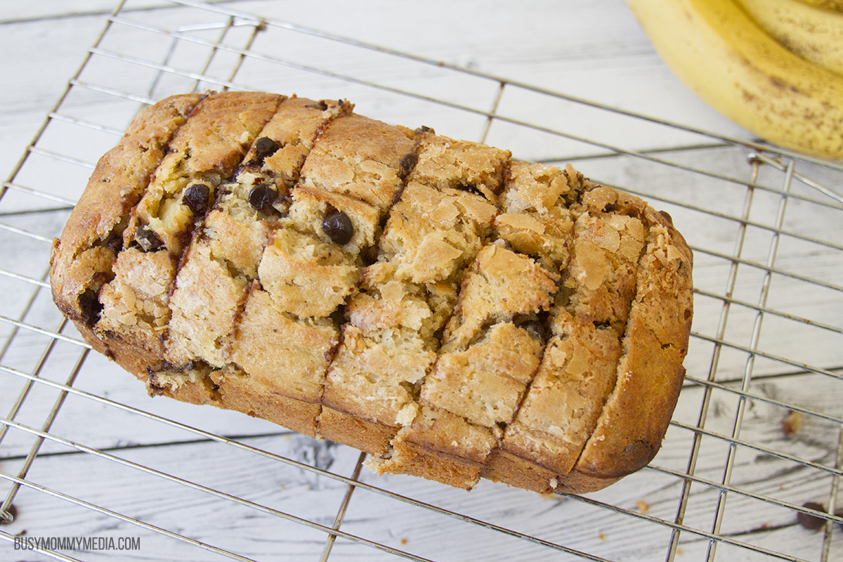 Chocolate Peanut Butter Banana Bread