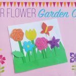Paper Flower Garden Craft for kids