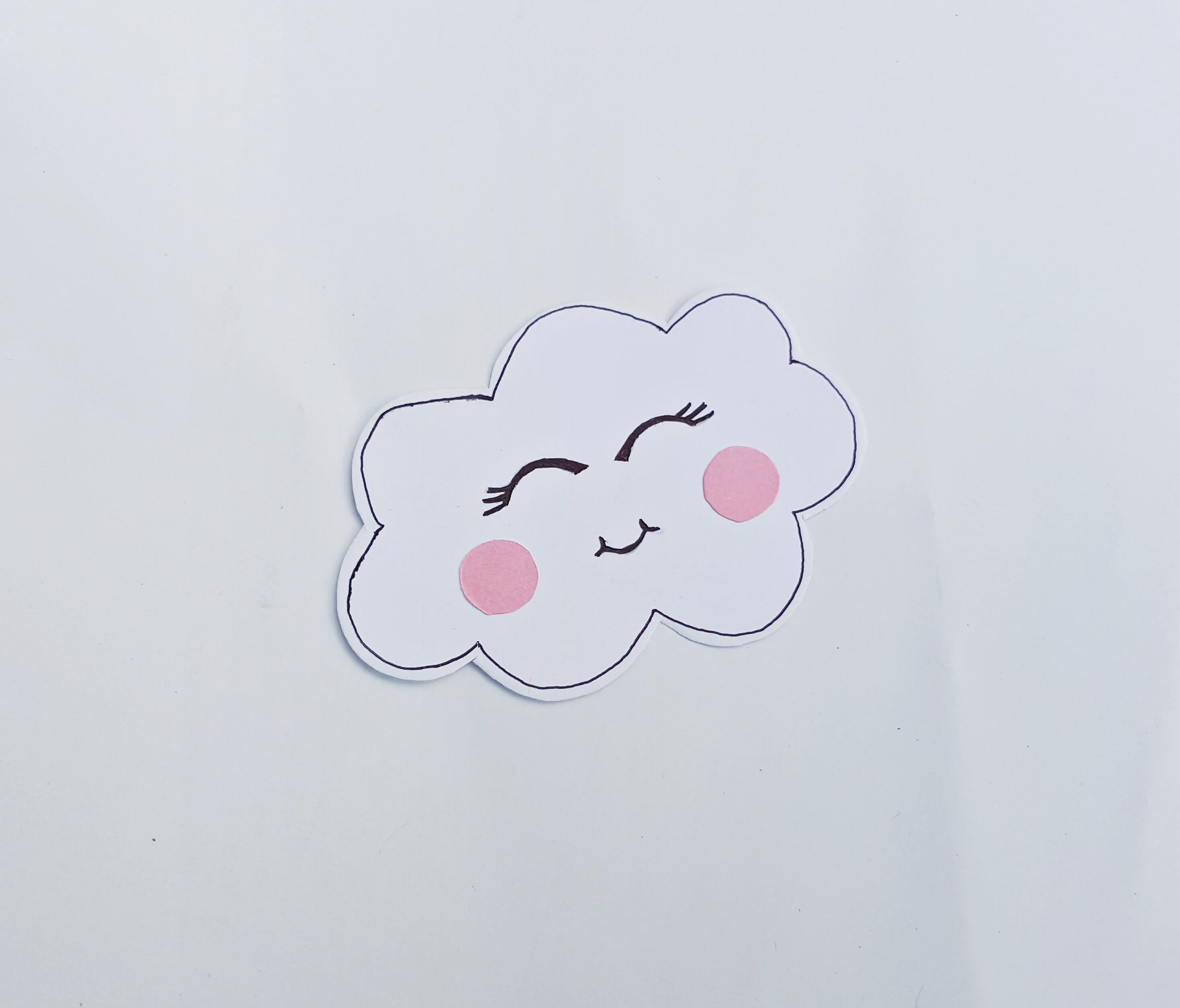 Rainbow Cloud Craft for Kids
