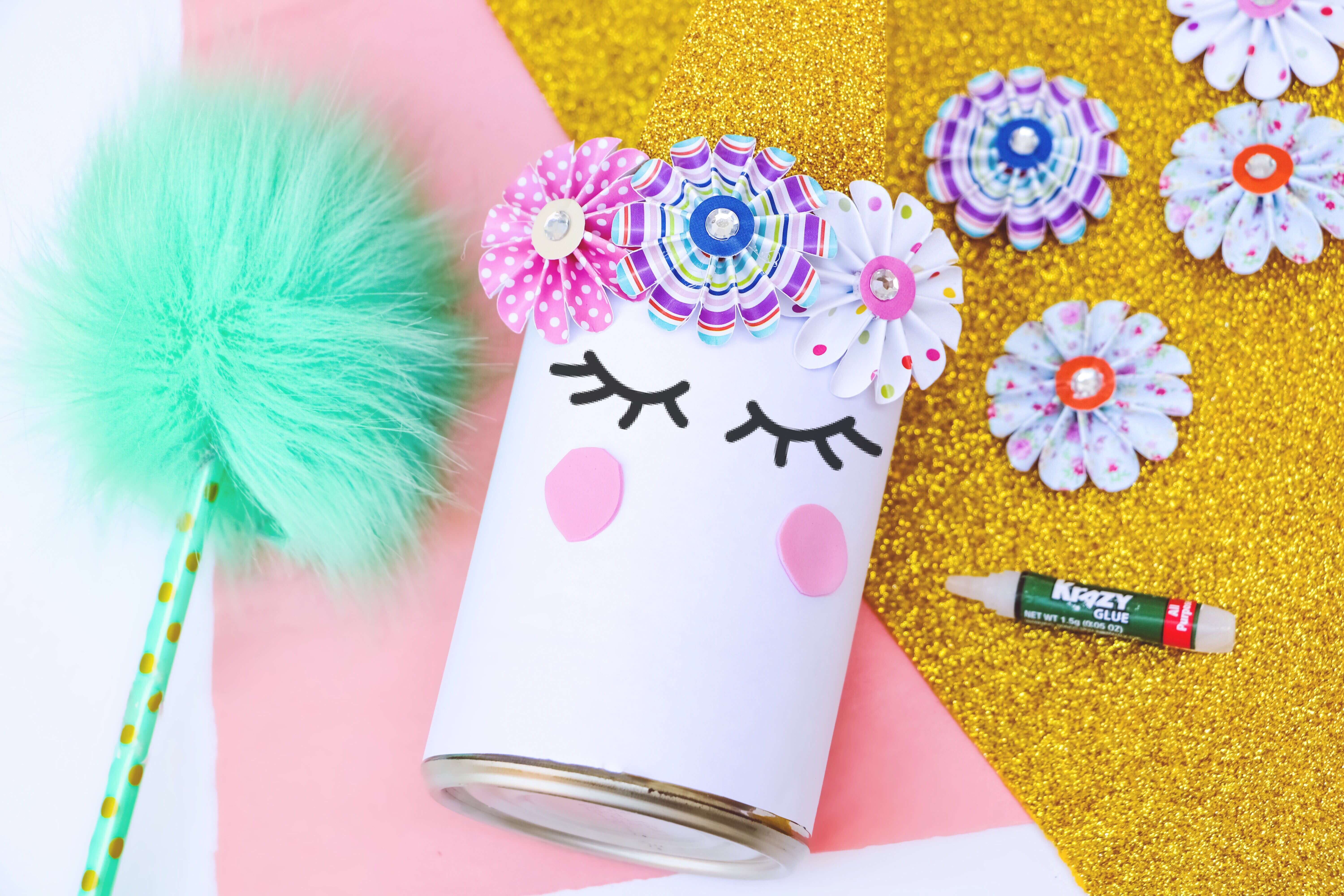 DIY Unicorn Pencil holder