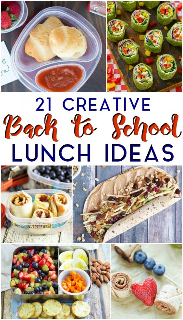21 Creative Back to School Lunch Ideas