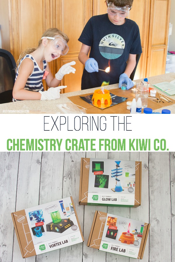 Exploring the Chemistry Crate from Kiwi Co.