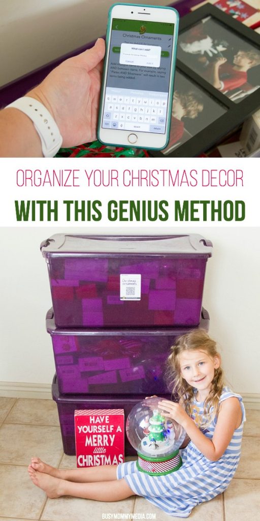 Organize your Christmas Decor with this Genius Method