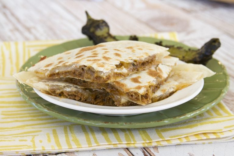 Green Chili Quesadillas