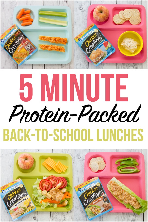 5 Minute Protein-Packed Lunches