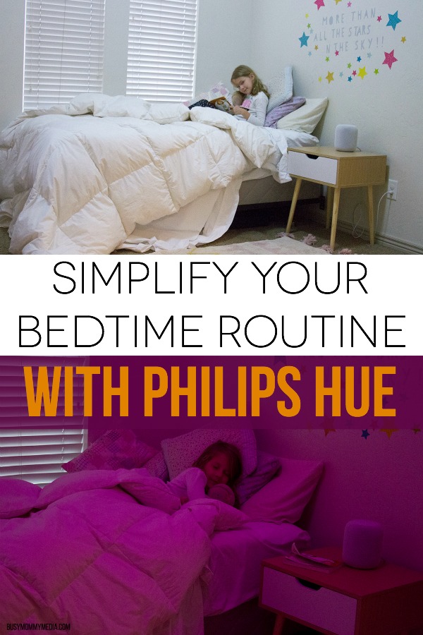 Simplify your Bedtime Routine with Philips Hue
