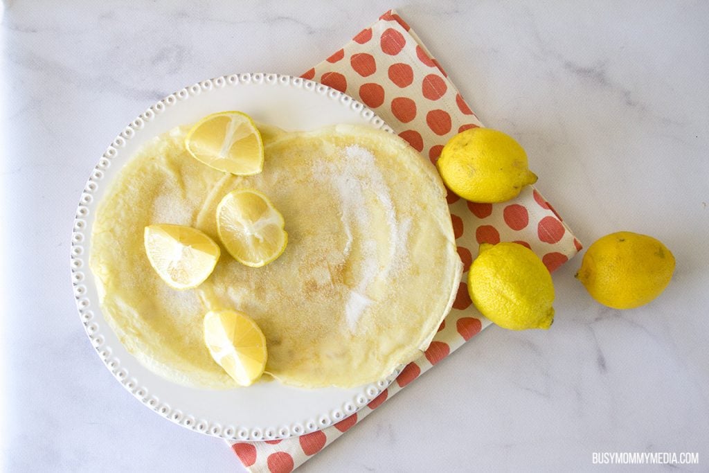Lemon Sugar Crepes