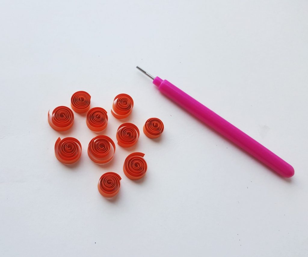 Quilled Pumpkin
