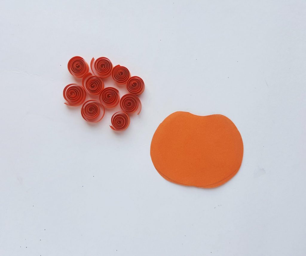 Pumpkin craft for kids
