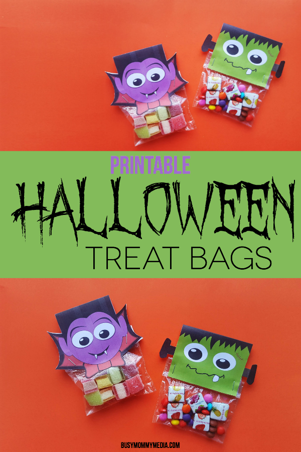 Printable Halloween Treat Bags