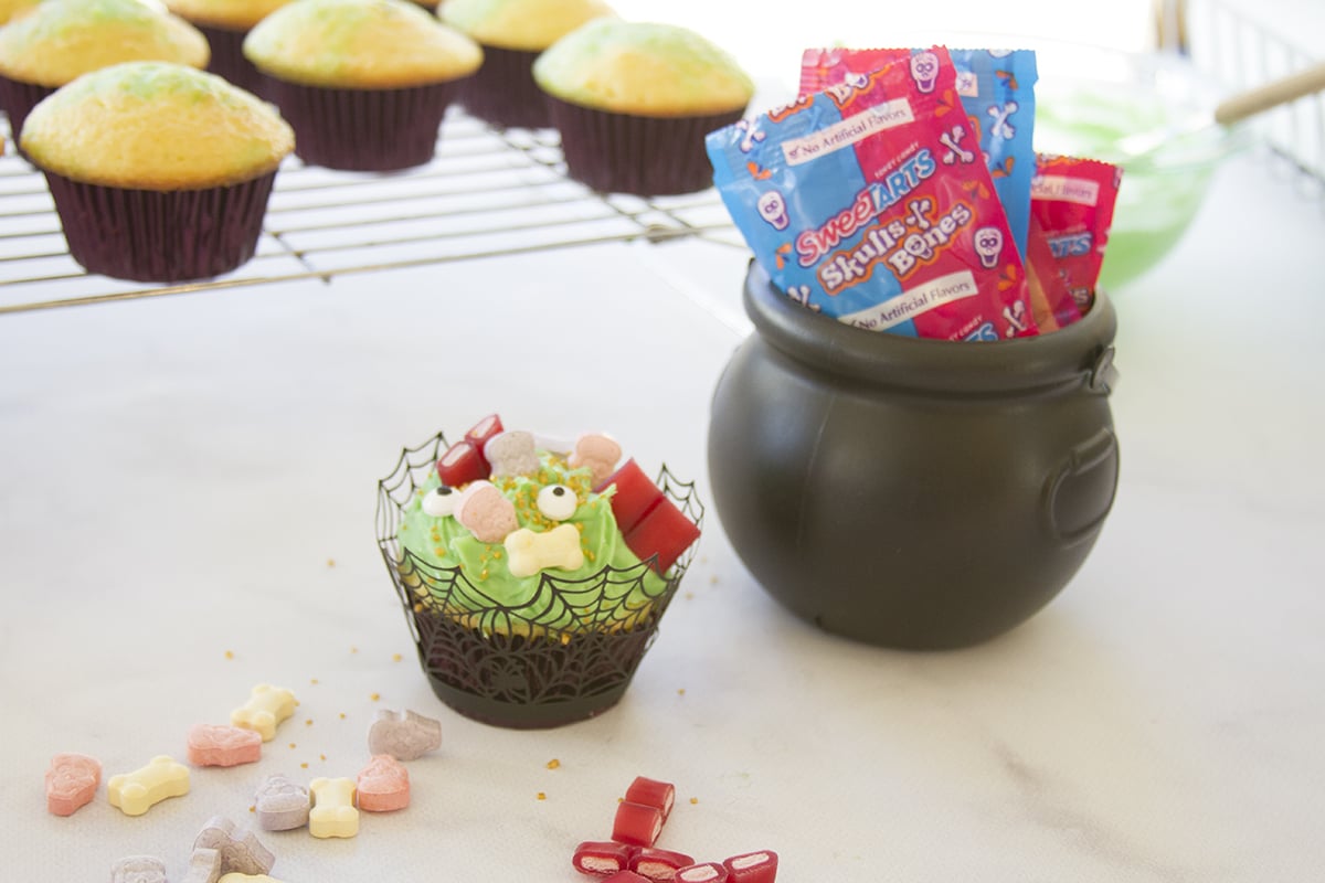 Witches Brew Cupcakes