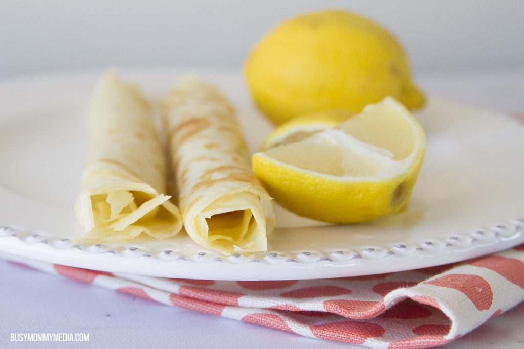 Lemon Sugar Crepes