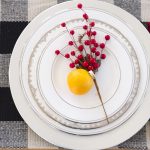 Citrus-themed table