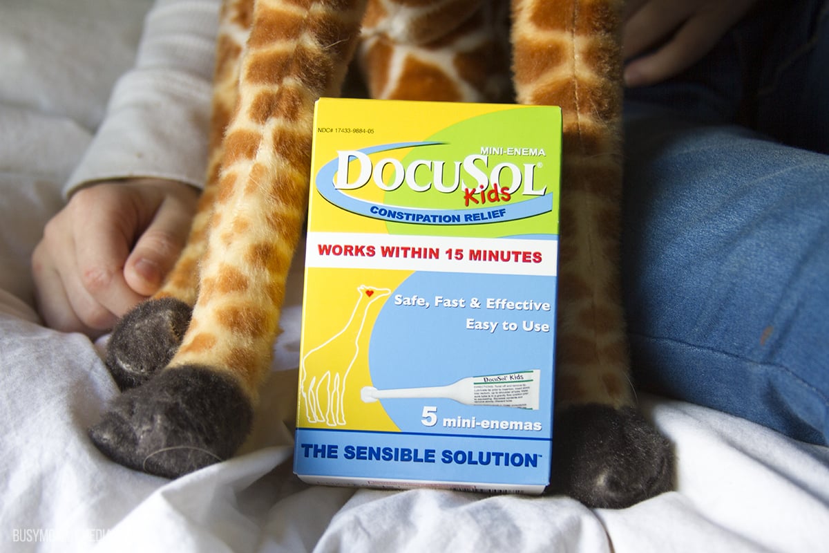 Docusol mini-enemas for kids