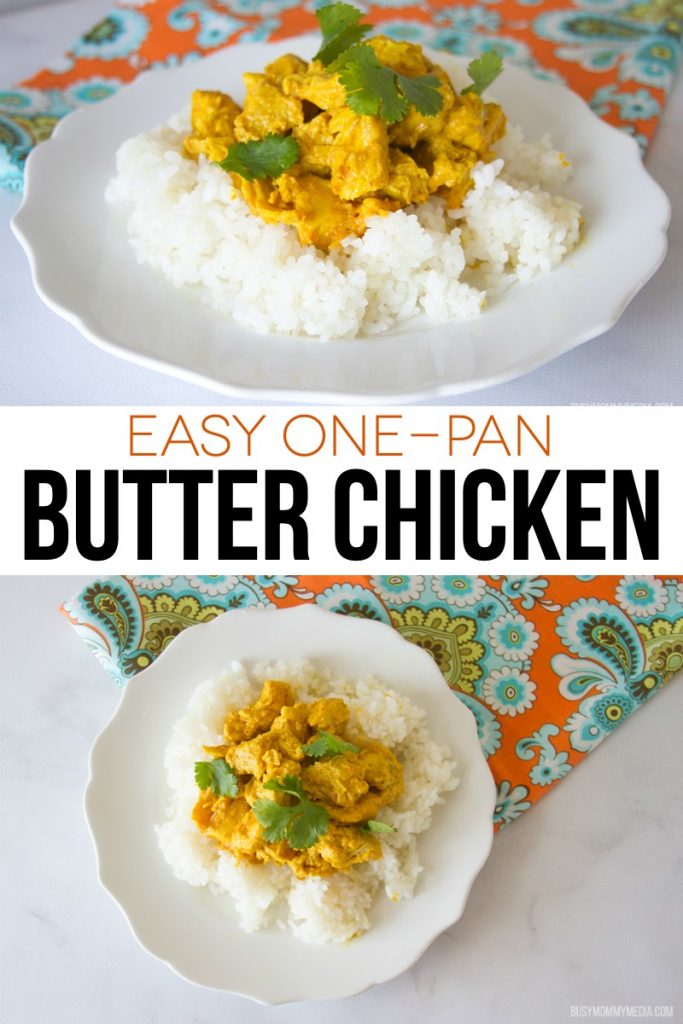 Easy One-Pan Butter Chicken