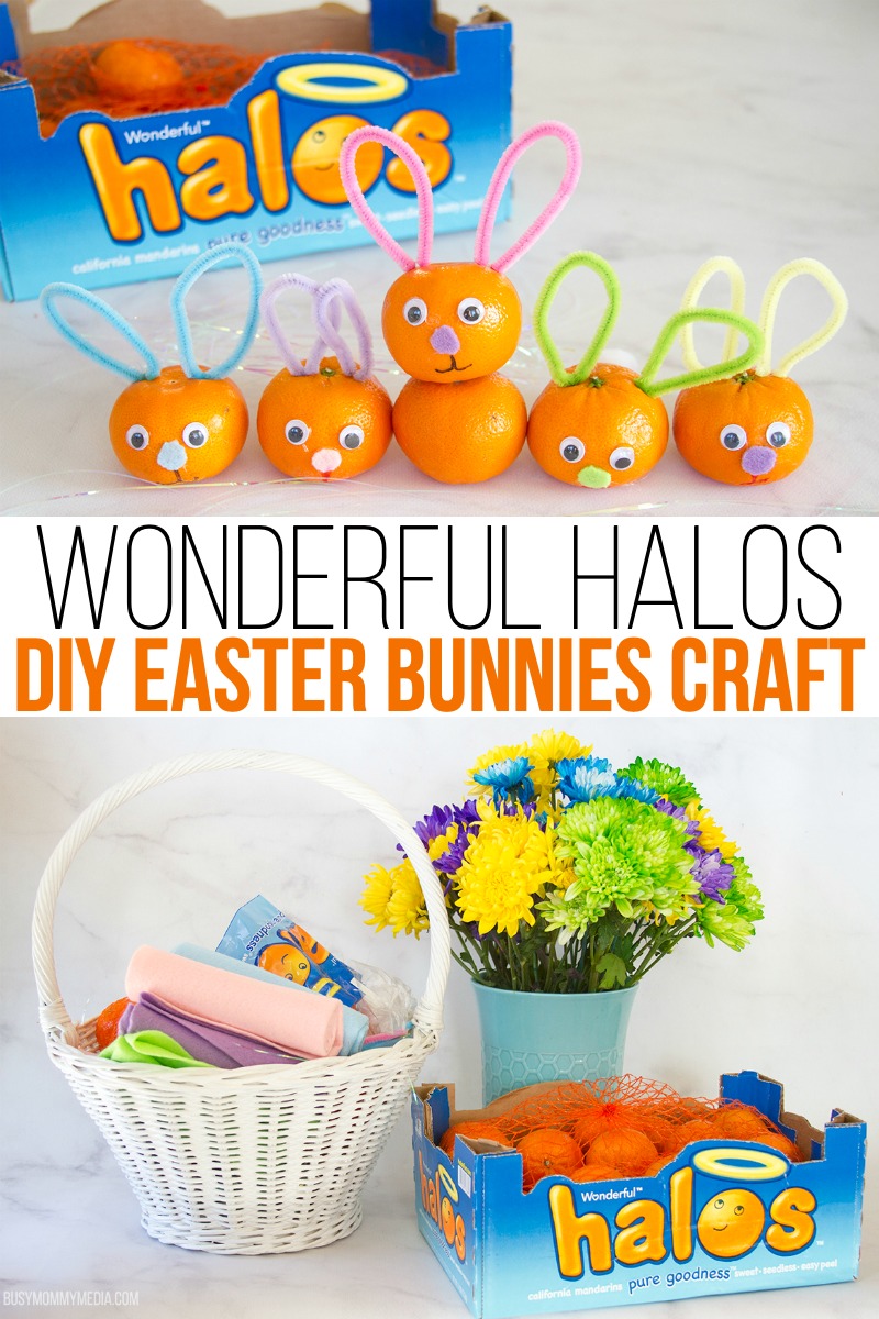 Wonderful Halos DIY Easter Bunnies Craft