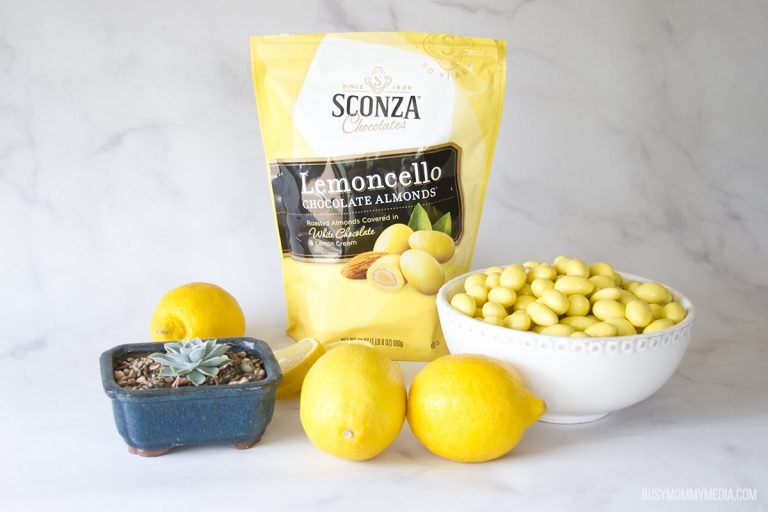 Lemoncello Chocolate Almonds