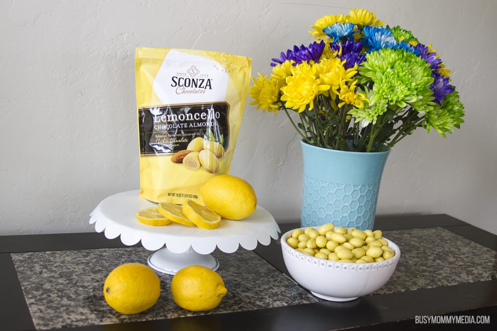 Lemoncello Chocolate Almonds