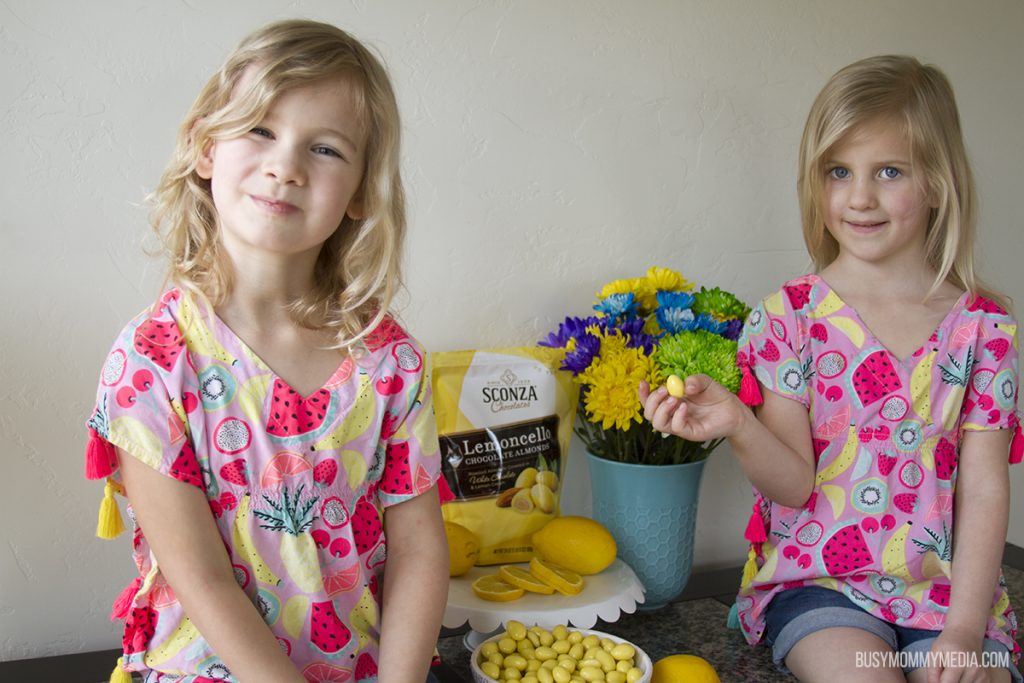 Lemoncello Chocolate Almonds