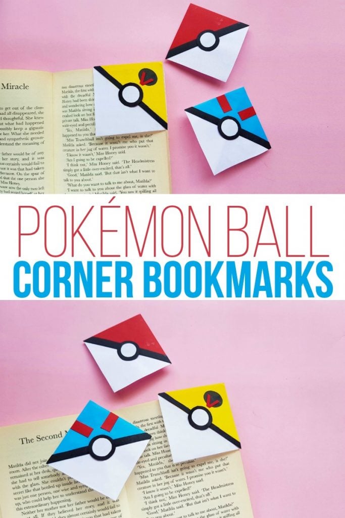 Pokémon Ball Corner Bookmarks