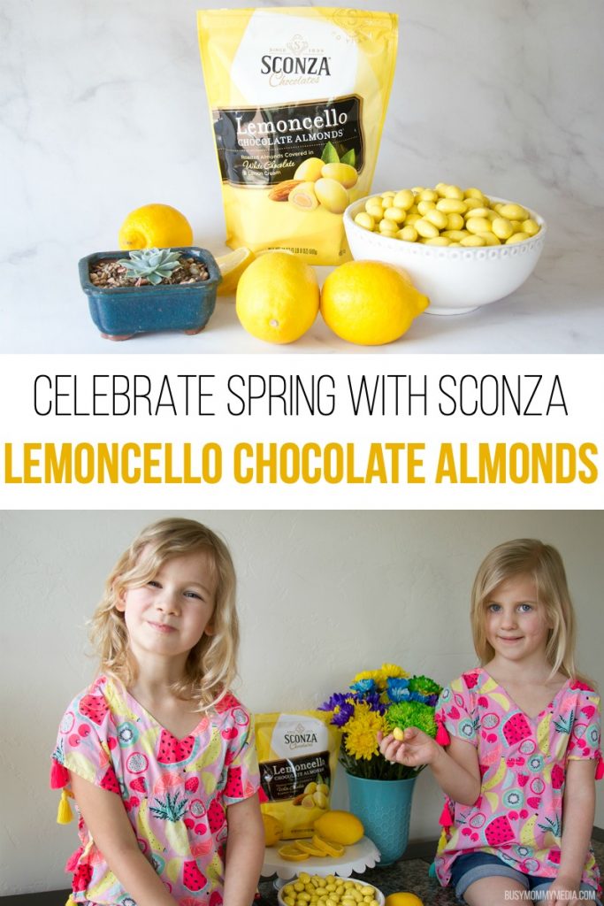 Celebrate Spring with Sconza Lemoncello Chocolate Almonds