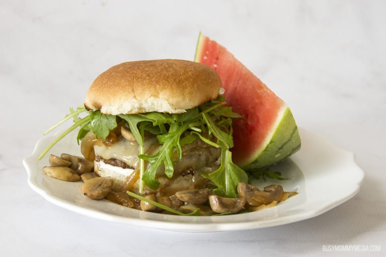 Mushroom Swiss Burger