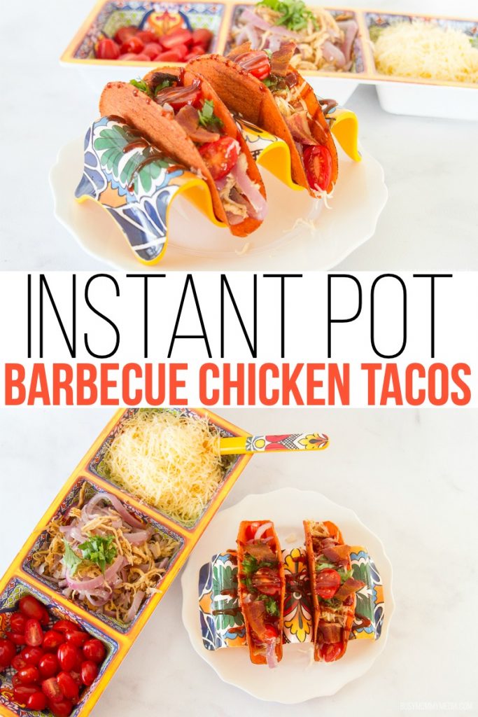Instant Pot Barbecue Chicken Tacos