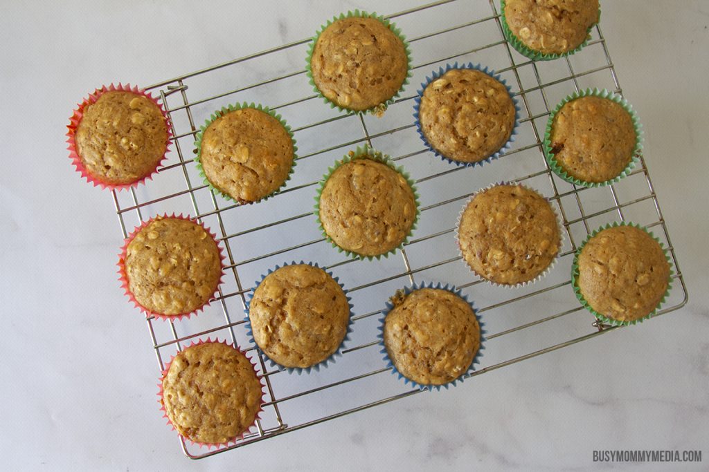 Peanut Butter Oat Muffins