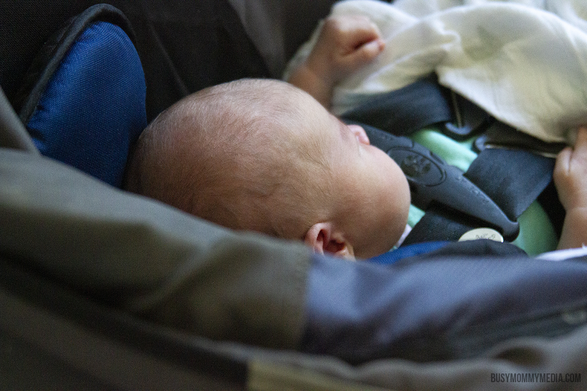 Baby in carseat
