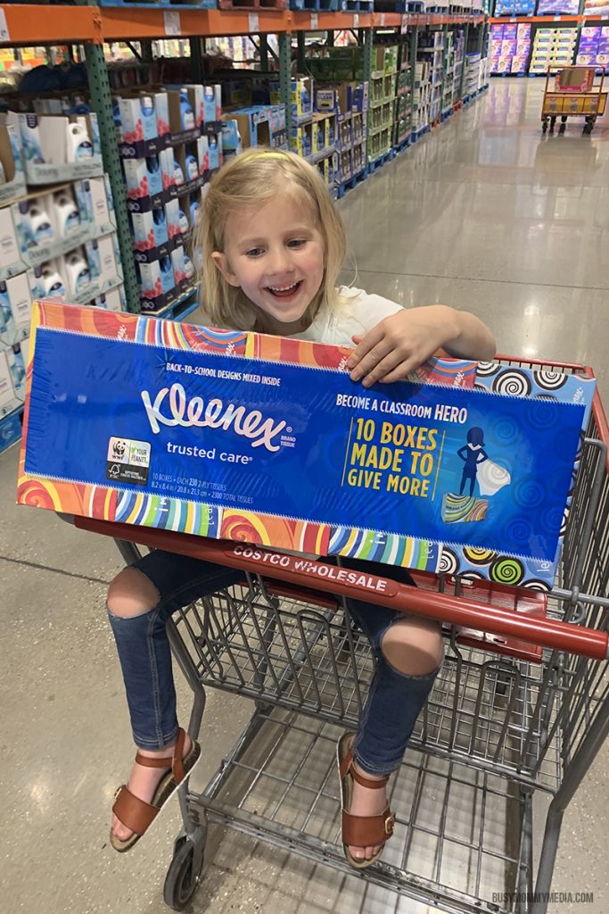 Kleenex at Costco