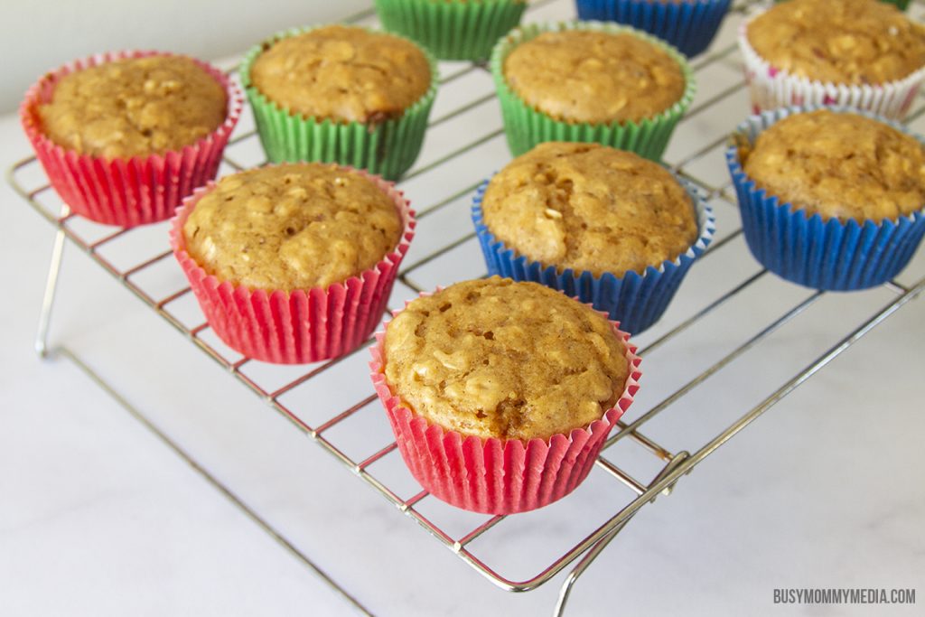 Peanut Butter Oat Muffins