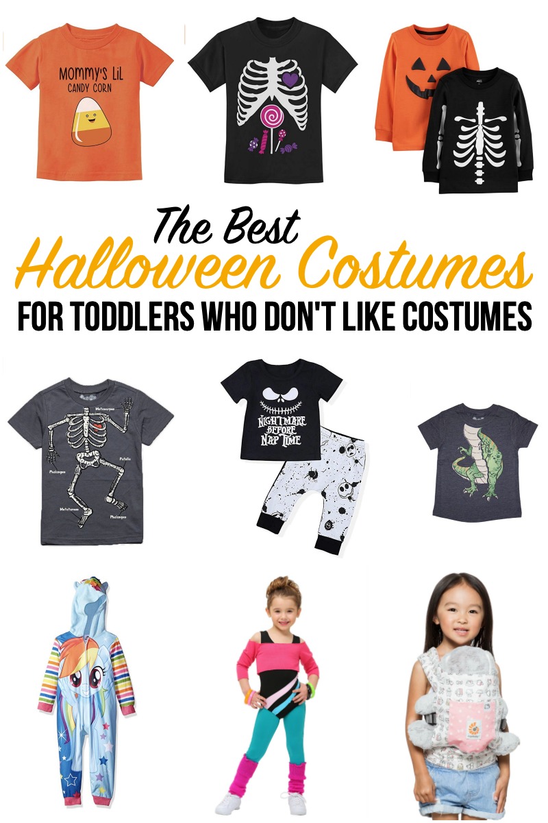 The Best Halloween Costumes for Toddlers Who Don't Like Costumes