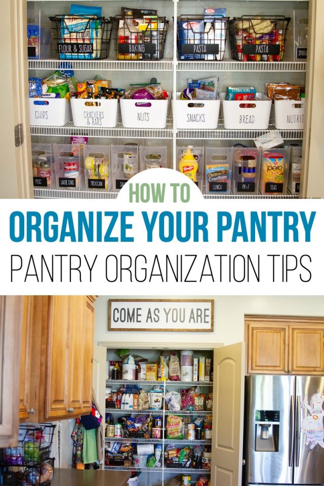How to Organize Your Pantry Pantry Organization Tips