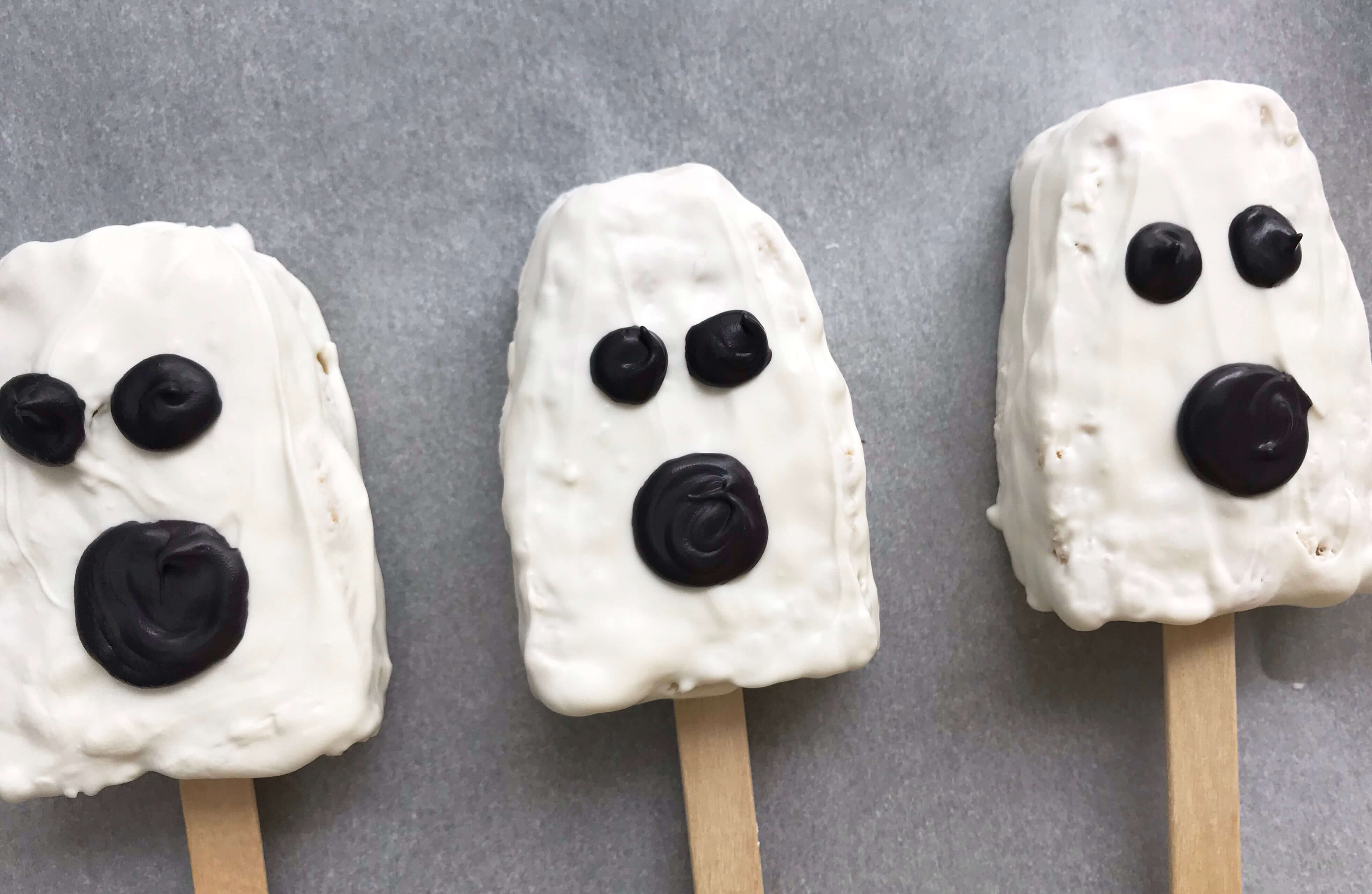 Ghost Rice Krispies Treats