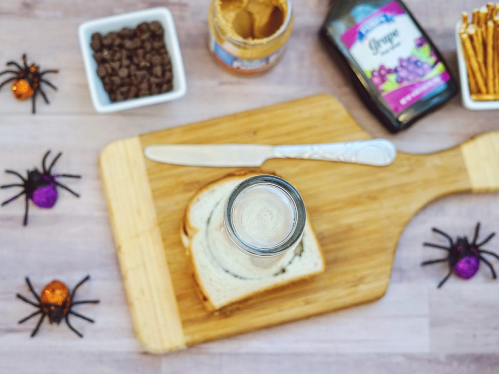 Easy Spider Sandwiches