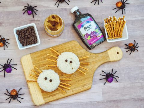 Easy Spider Sandwiches