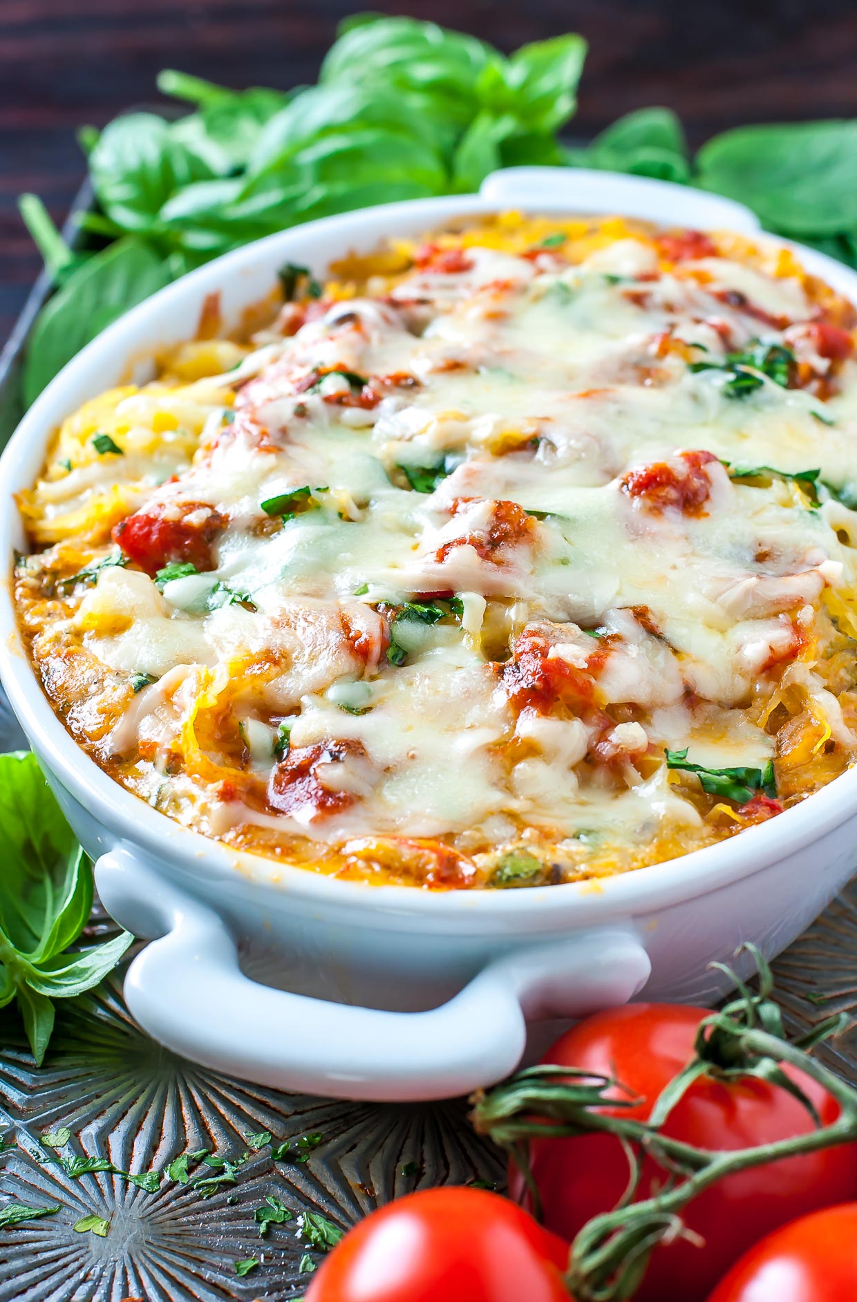 vegetarian spaghetti squash casserole