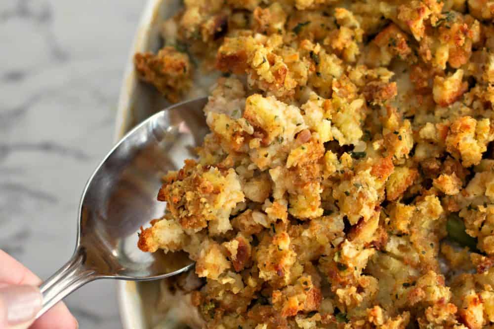 Chicken and Stuffing Casserole