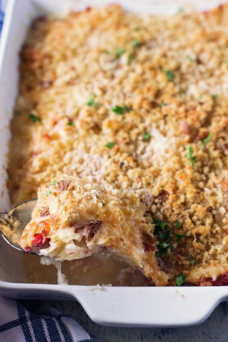 Layer and Bake Reuben Casserole