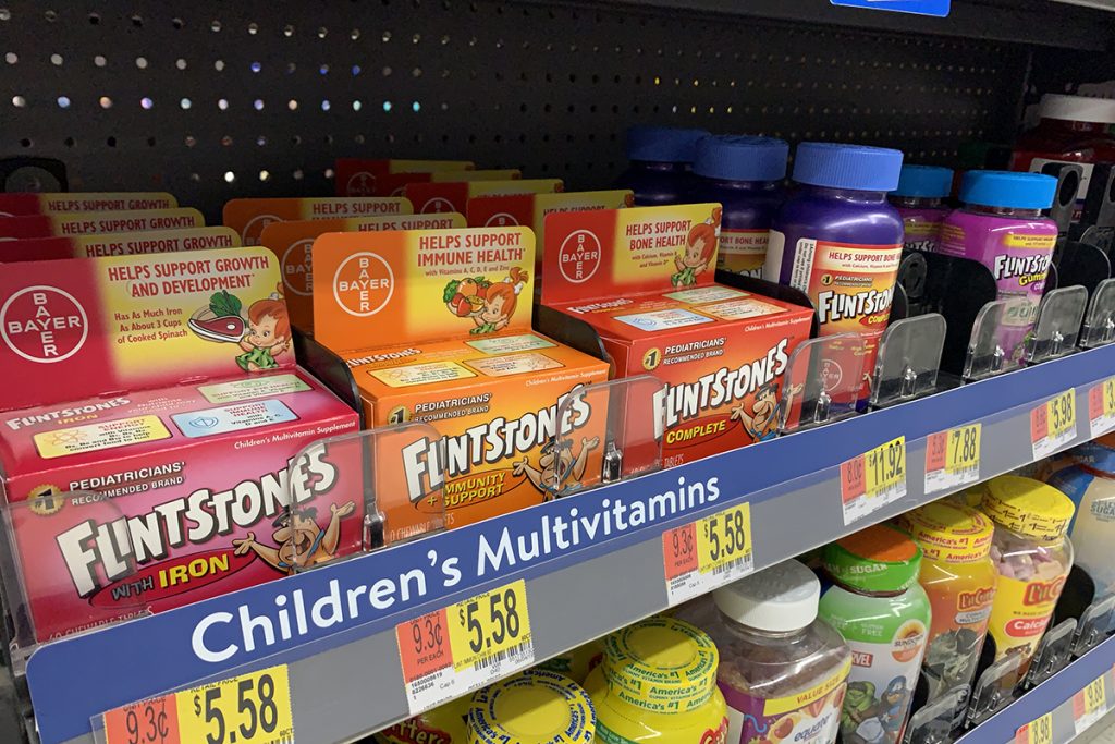 Fintstones vitamins