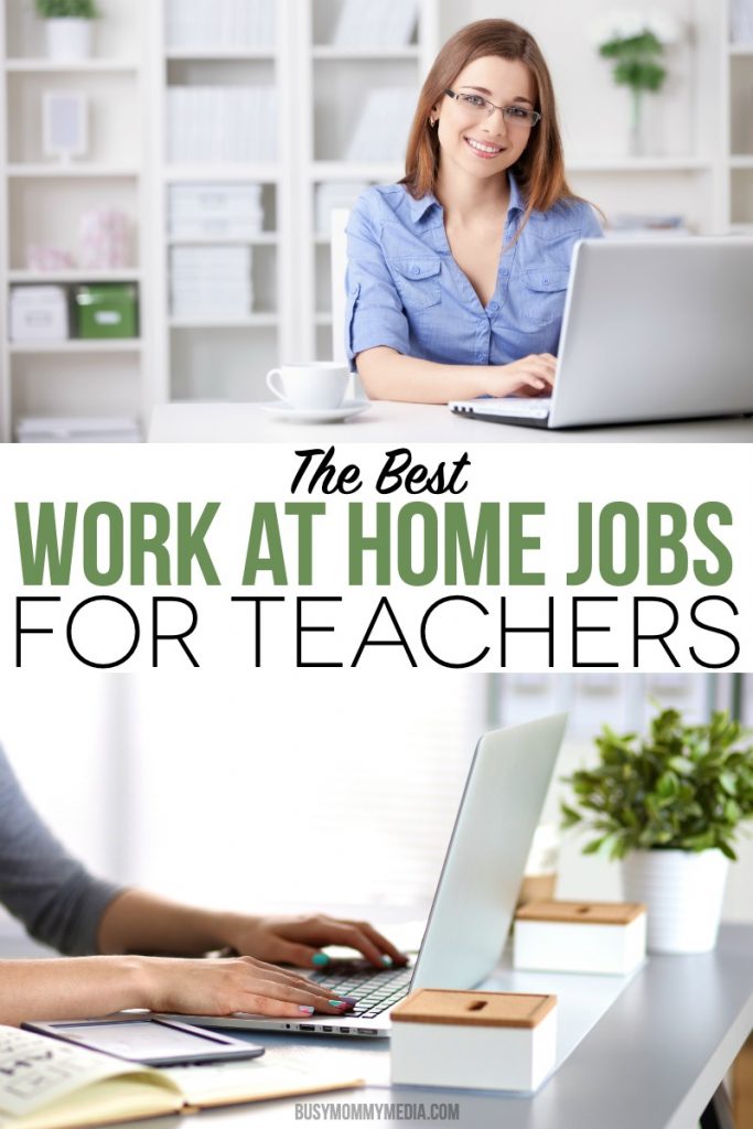 The Best Work at Home Jobs for Teachers
