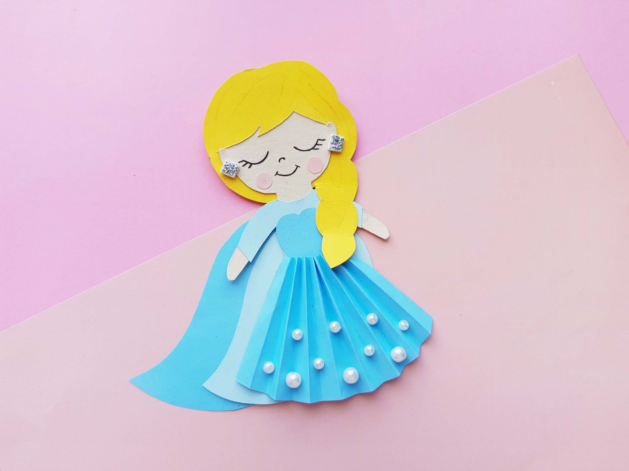 elsa paper doll three (10) (1) Busy Mommy Media