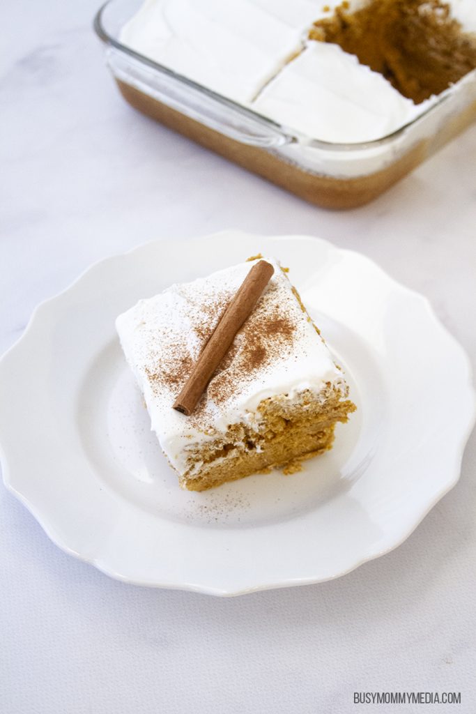 Cake mix pumpkin cake