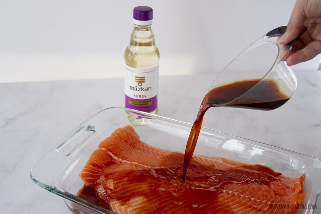 Temaki Sushi with Mirin Soy Salmon