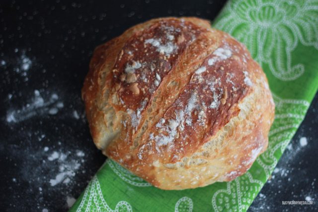 The Easiest Dutch Oven Artisan Bread - Only 4 Ingredients